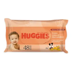 Huggies Triple Protección con Óleo Calcáreo - 48u