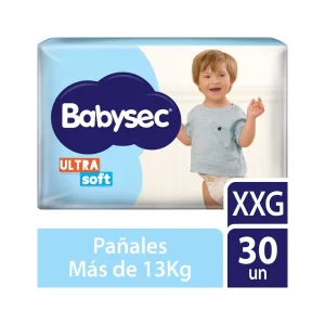 BabySec Ultra Soft Talle XXG x30 pañales para bebé