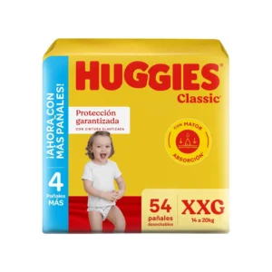 Huggies Classic Talle XXG x54 pañales para bebé