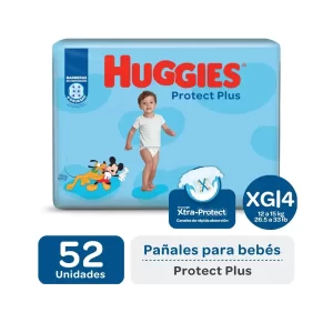 Huggies - Protect Plus - Talle XG x52