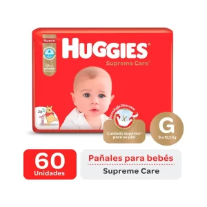 Huggies - Supreme Care - Talle G x60