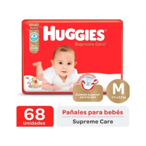Huggies - Supreme Care - Talle M x68