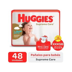Huggies - Supreme Care - Talle XXXG x48