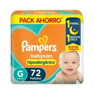 Pampers - Babysan - Talle G x72