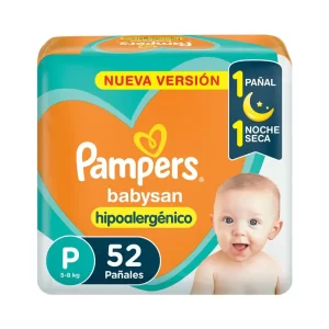 Pampers - Babysan - Talle P x52