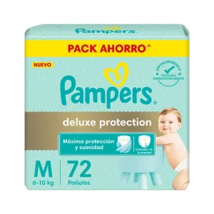 Pampers Deluxe Talle M x72 pañales para bebé
