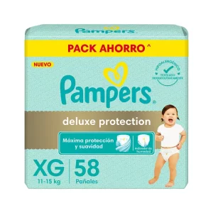 Pampers Deluxe Talle XG x58 pañales para bebé