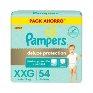 Pampers Deluxe Talle XXG x54 pañales para bebé