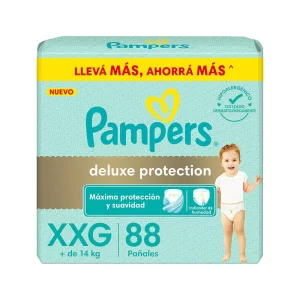 Pampers Deluxe Talle XXG x88 pañales para bebé