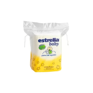 Paños de algodón Estrella Baby 50u