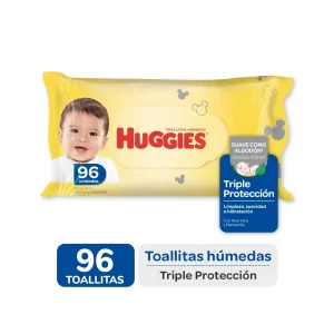 Toallitas Húmedas Huggies Triple Protección 96u