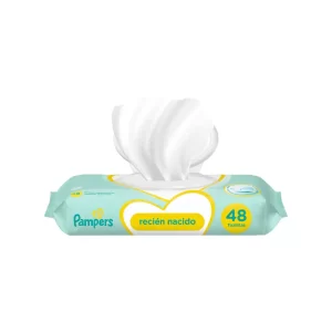Toallitas Húmedas Pampers - Recién Nacido - 48u