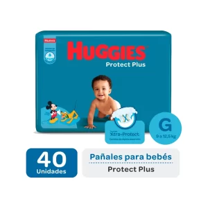 Huggies - Protect Plus - Talle G x40