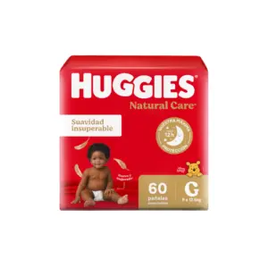 Huggies Natural Care Talle G x60 pañales para bebé