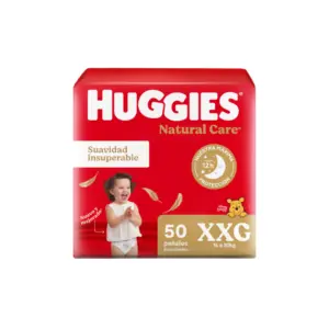 Huggies Natural Care Talle XXG x50 pañales para bebé