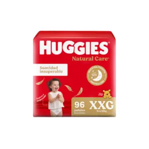 Huggies Natural Care Talle XXG x96 pañales para bebé