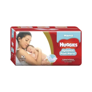 Apósitos post Parto Huggies 10u para cuidado post parto