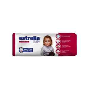 Estrella Premium Talle XXG x34 pañales para bebé