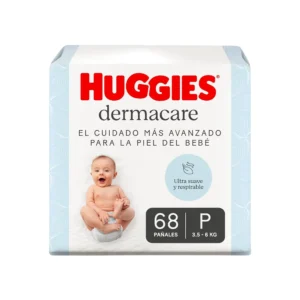 Huggies Dermacare Talle P x68 pañales para bebé